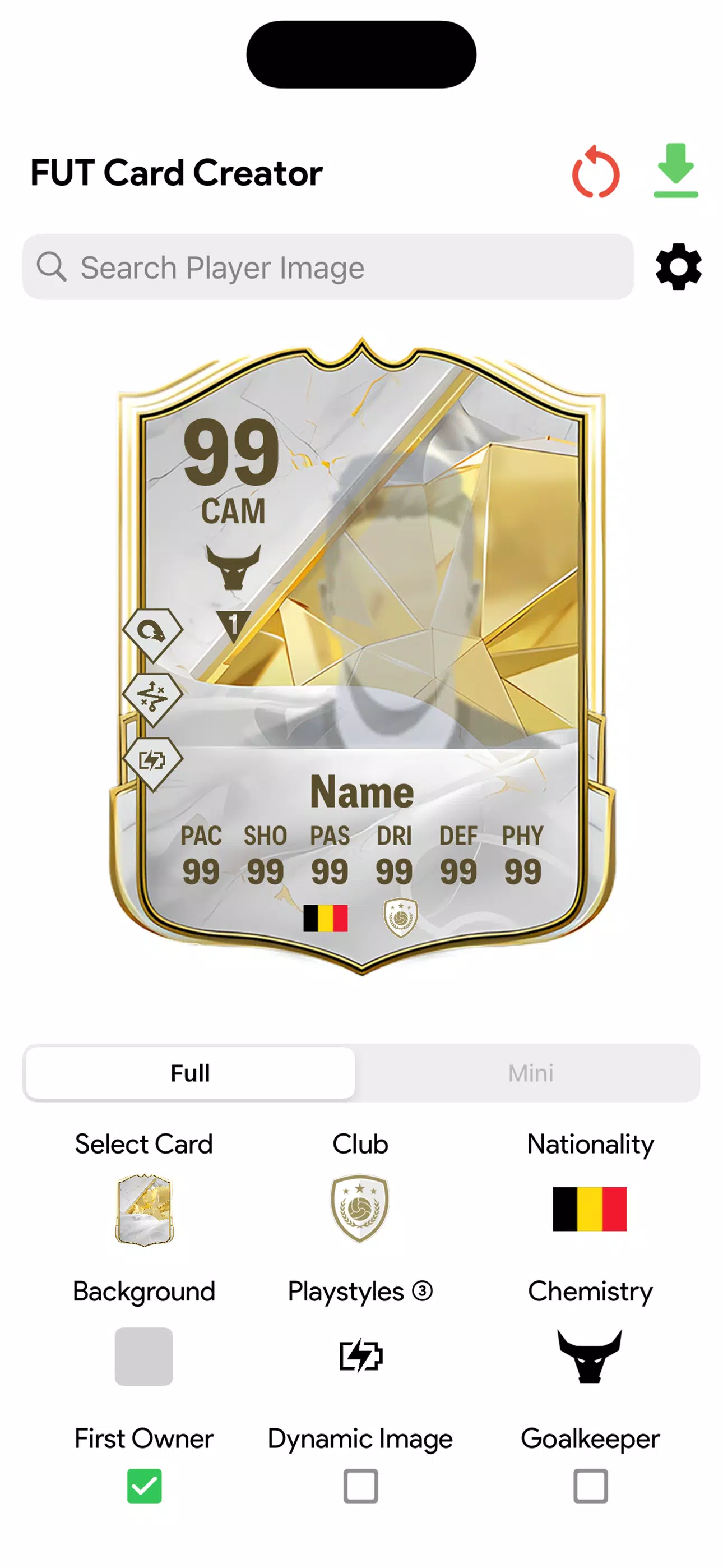 FC Card Creator 25应用截图第3张