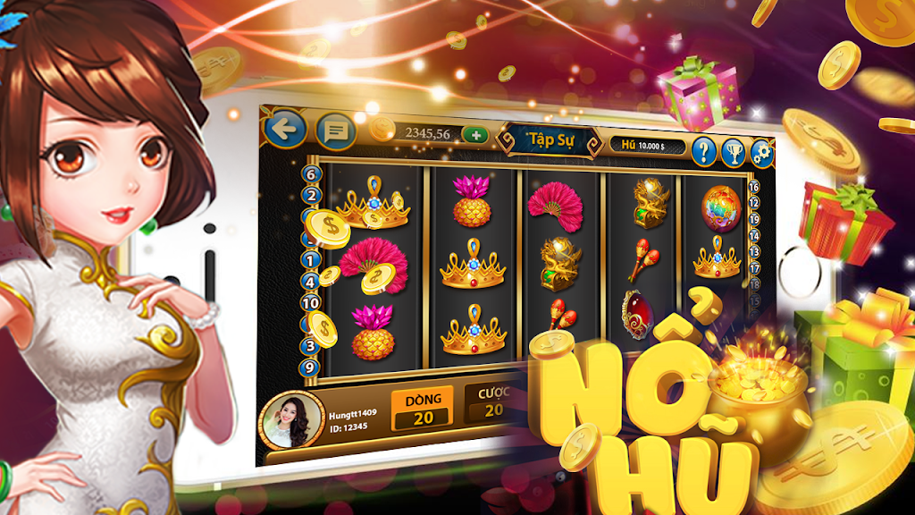Slot - Vuong quoc lucky, Game Danh Bai Doi Thuong應用截圖第1張