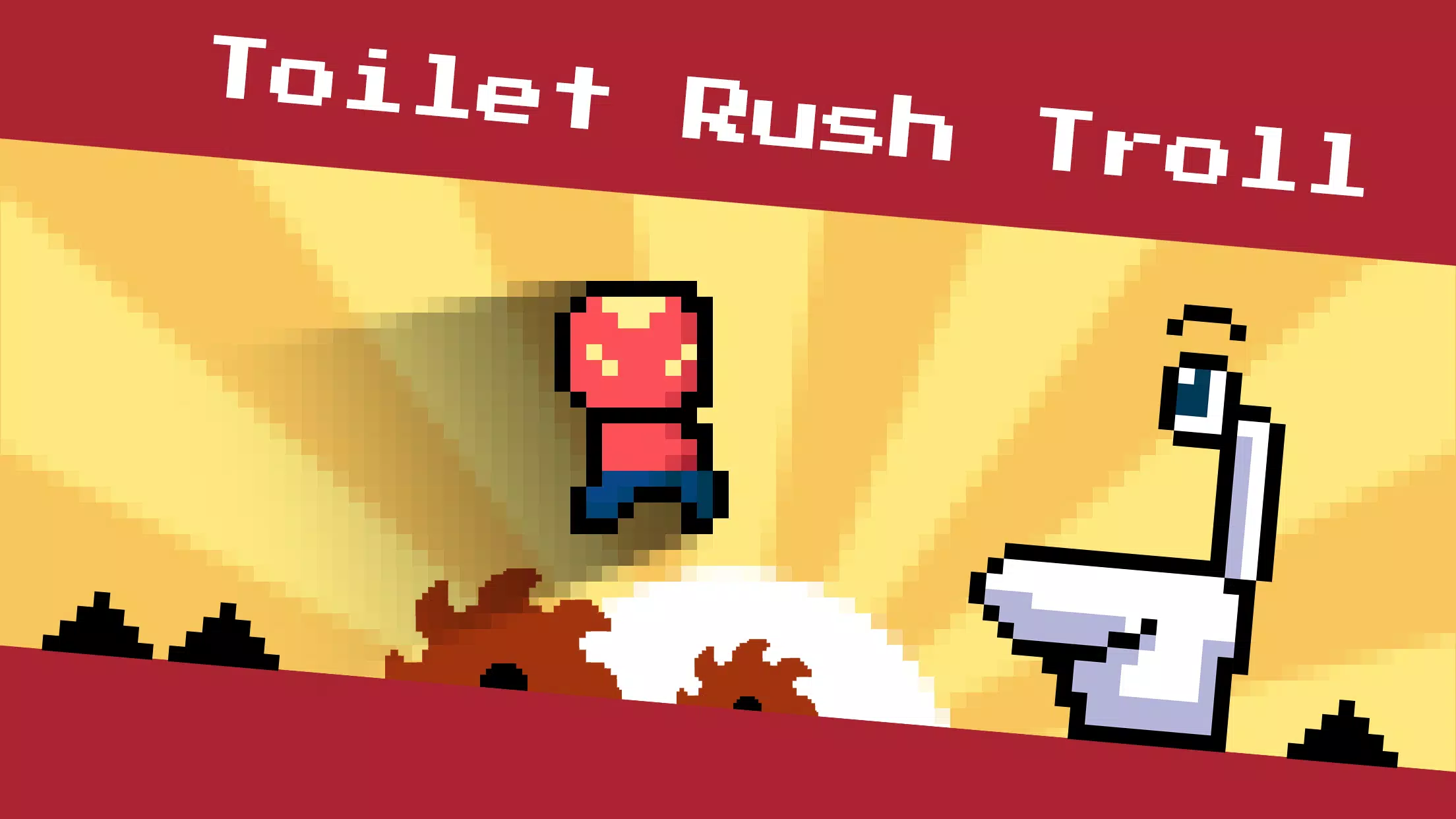 Toilet Rush Troll Captura de tela 1