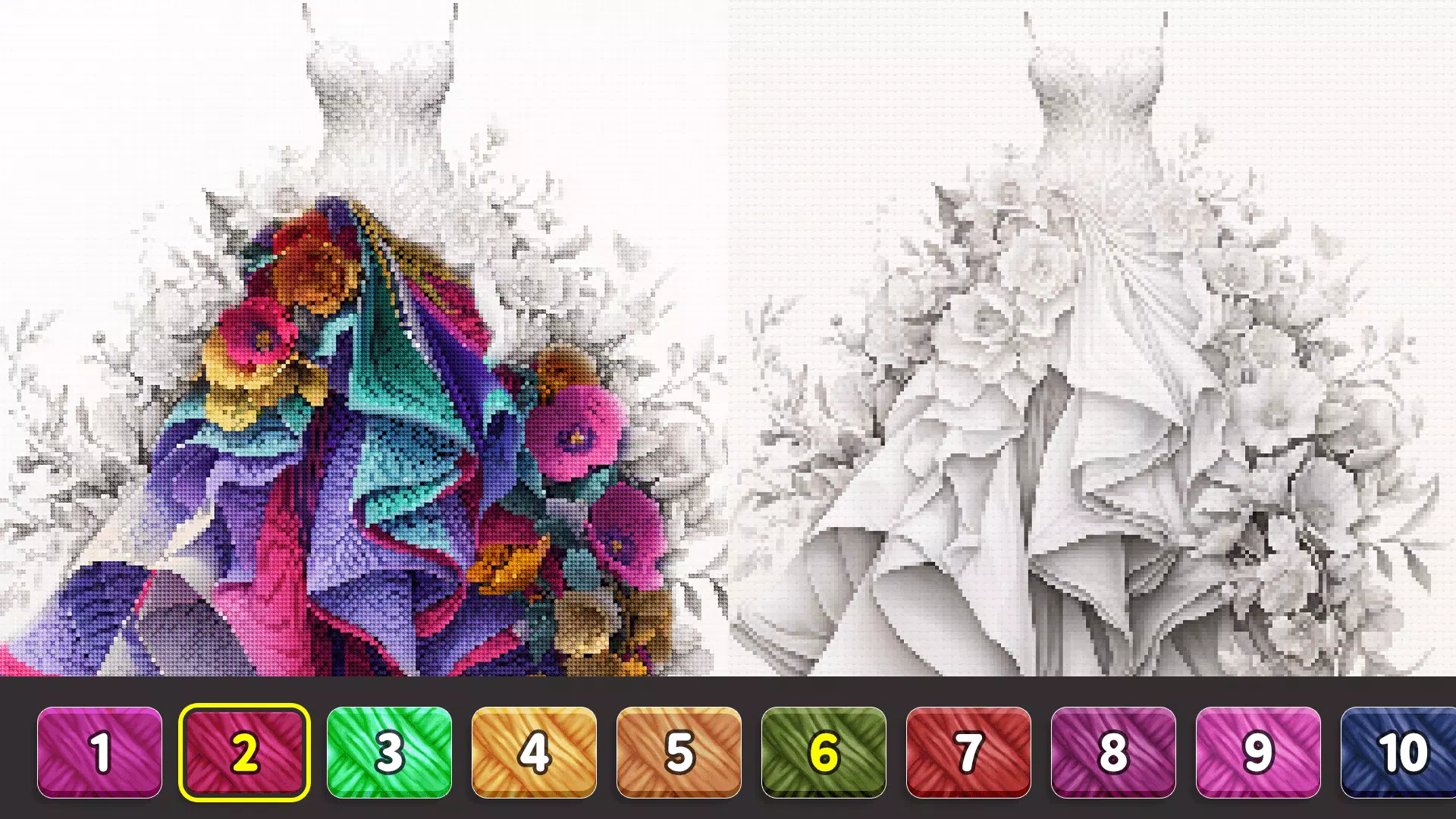 Cross Stitch: Color by Number應用截圖第2張