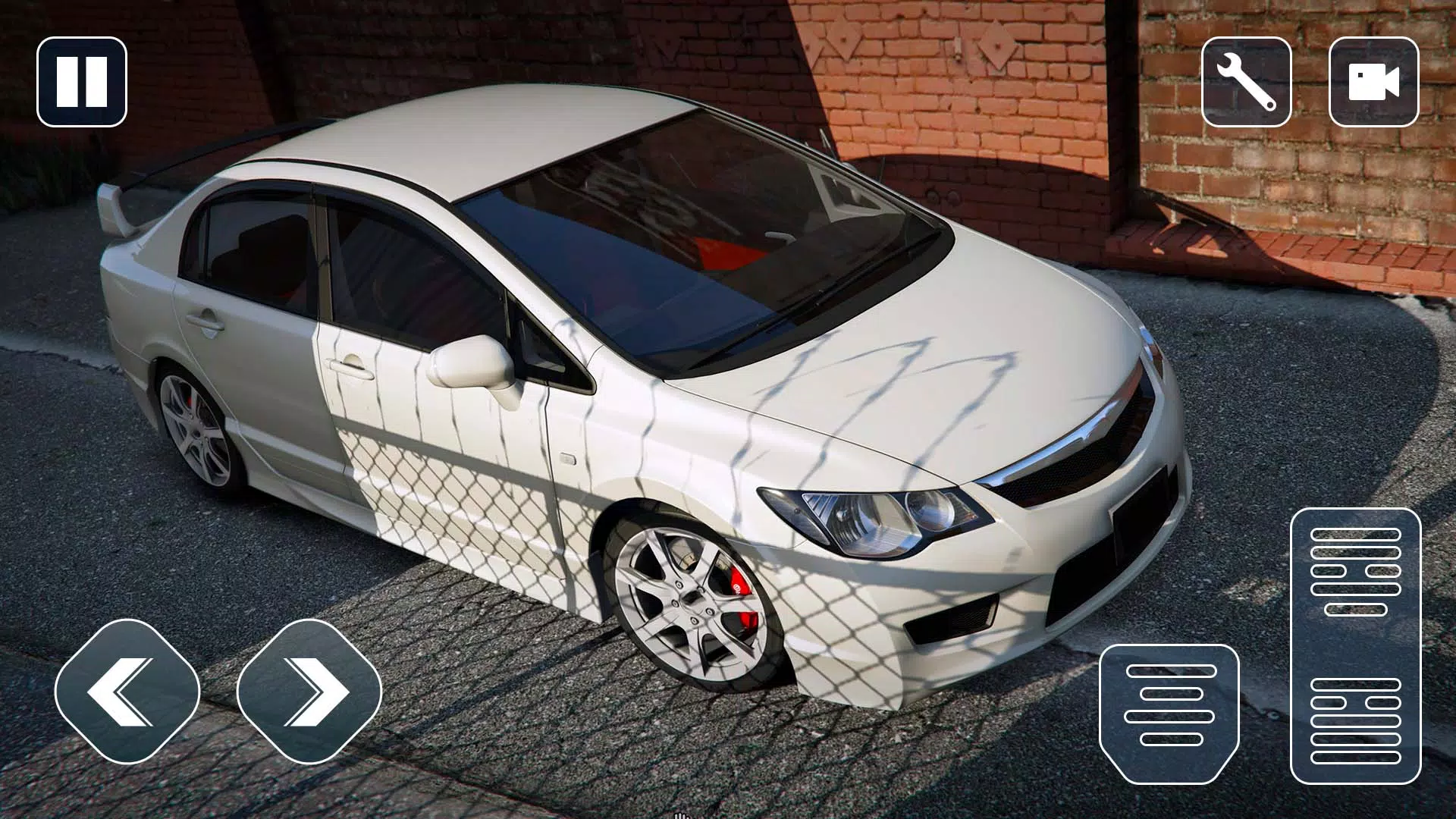 Furious Civic Car City Race स्क्रीनशॉट 2