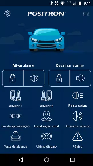 Pósitron Alarme Screenshot 2