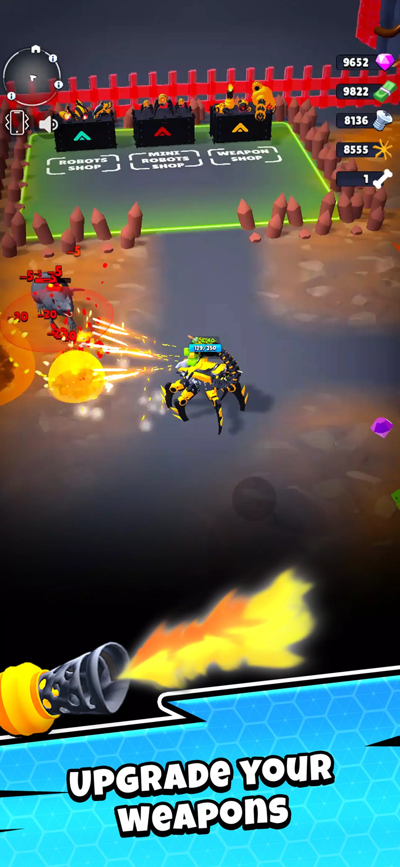 Rat Killer Robot Invasion应用截图第4张