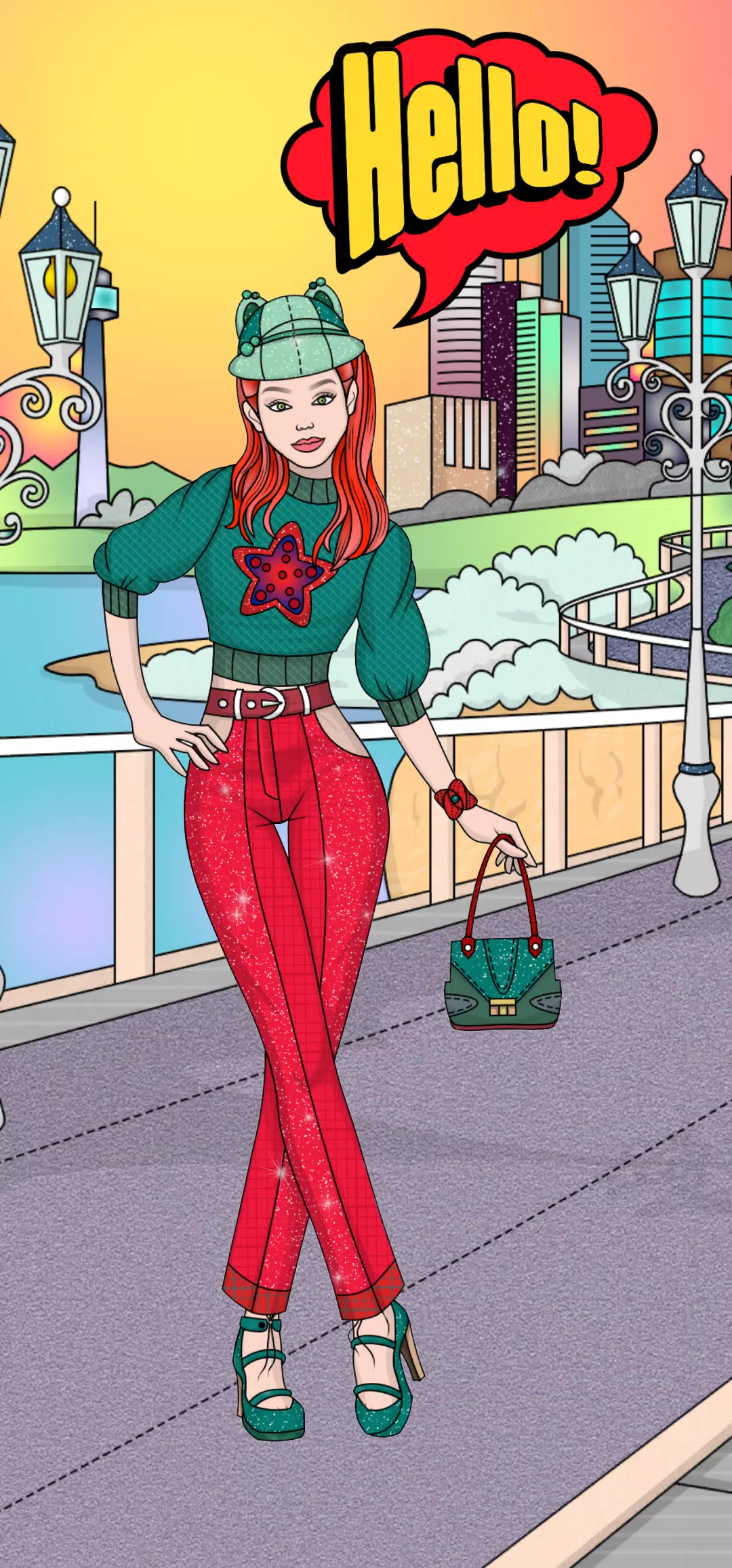 Dress Up Games & Coloring Book Capture d’écran 2