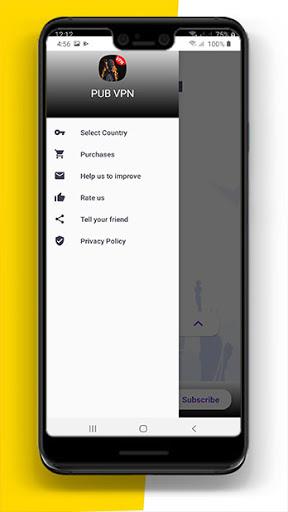 VPN For PUBG Mobile -PUB  VPN Screenshot 3