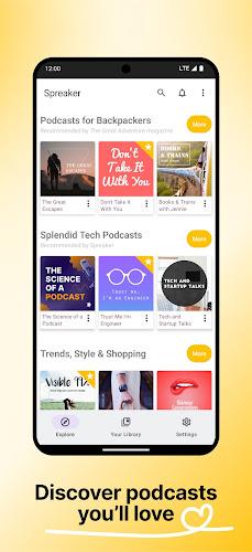 Spreaker Podcasts Скриншот 2