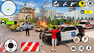 Real Police Driving Simulator Screenshot 1