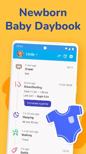 Baby: Breastfeeding Tracker スクリーンショット 1