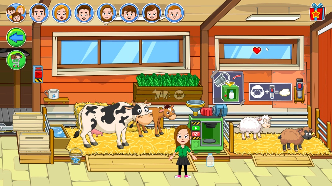 My Town Farm Animal game Screenshot 4