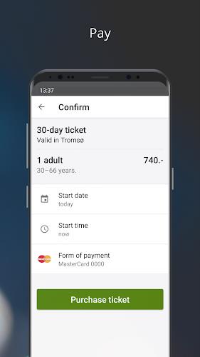 Troms Billett Скриншот 3