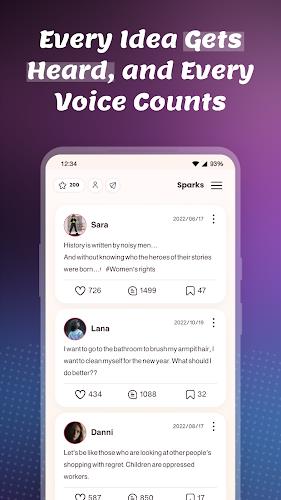 Liom |Social network for Girls Screenshot 3