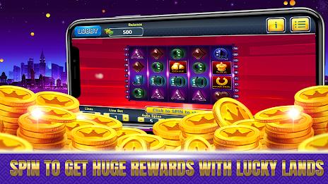 Lucky Lands Slots Money Casino स्क्रीनशॉट 4