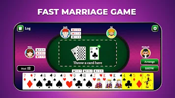 Marriage Card Game Capture d'écran 2