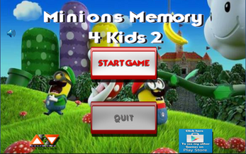 Minions Memory 4 Kids 2应用截图第1张