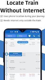 Live Train : Locate My Train Captura de pantalla 1