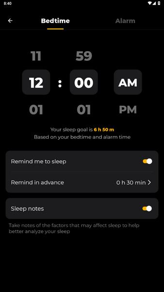 Sleep Tracker 스크린샷 1