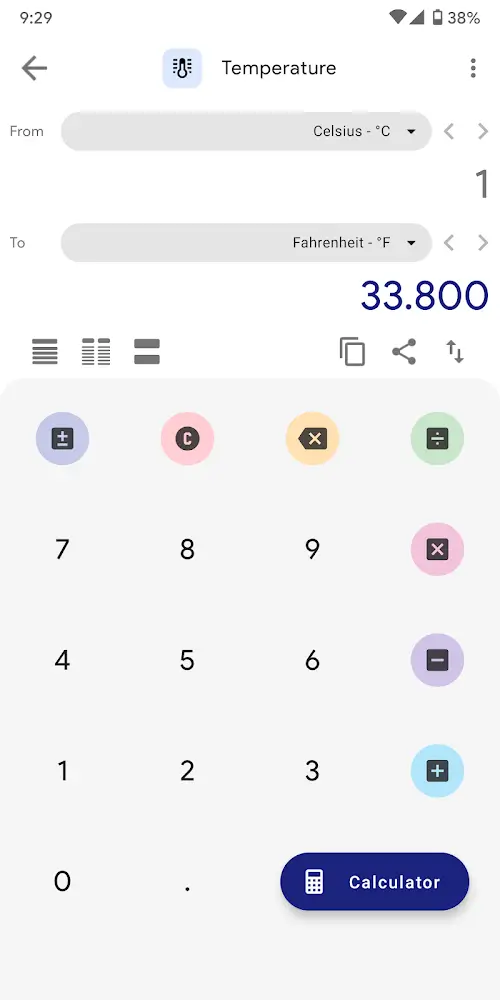 Unit Converter Pro Captura de pantalla 2