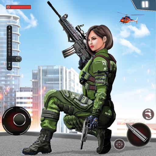 Army Sniper Gun Games Offline 스크린샷 1