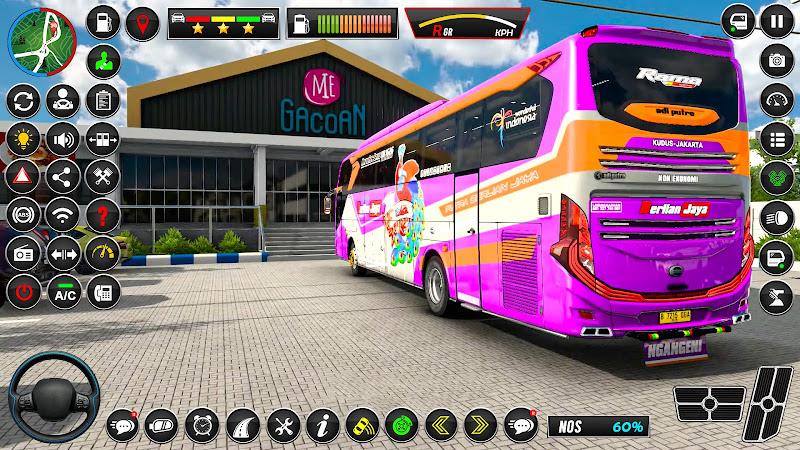 Luxury Coach Bus Driving Game Screenshot 2