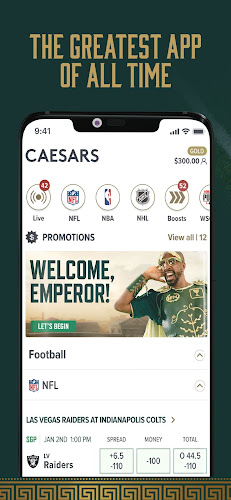 Caesars Sportsbook Screenshot 1