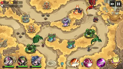 Kingdom War: Tower Defense TD應用截圖第4張