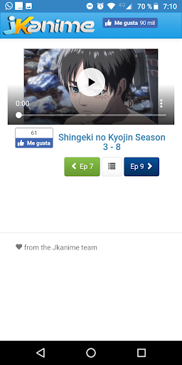 JkAnime.Net (No Oficial) Captura de pantalla 3