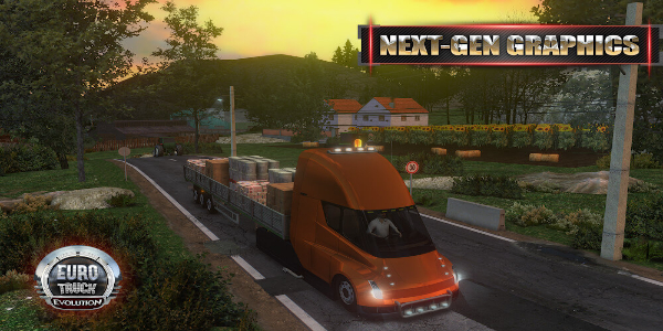 Euro Truck Driver Mod Capture d'écran 1