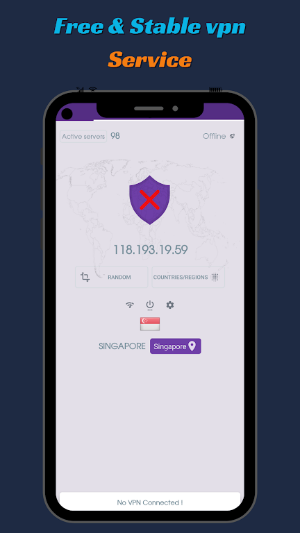 Rozmat Vpn Captura de pantalla 1