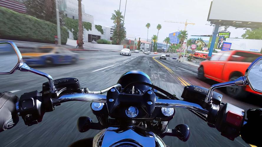 Traffic Moto Bike Rider City应用截图第2张