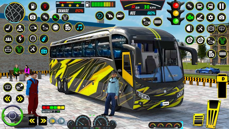 Classic Bus Simulator Games 3D 스크린샷 1