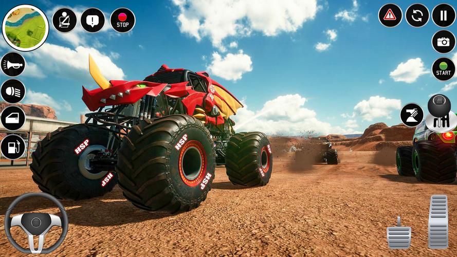 Extreme Monster Truck Game 3D應用截圖第3張