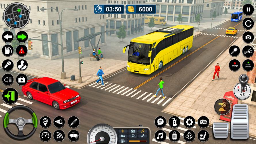 Bus Simulator Game: Coach Game Capture d'écran 4