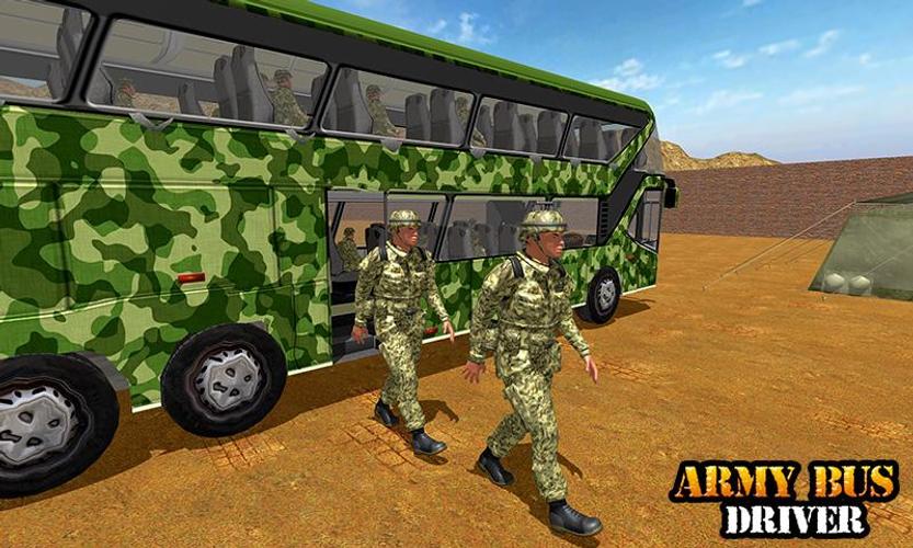 Army Bus Transporter Coach Fun應用截圖第4張