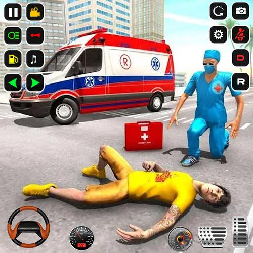 Police Rescue Ambulance Games Screenshot 1