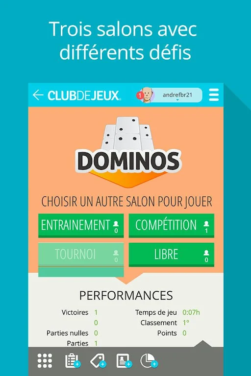 Dominos ClubDeJeux Captura de tela 1