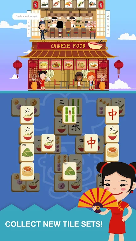 Mahjong Cooking Tower - Match & Build Your Tower Captura de tela 2