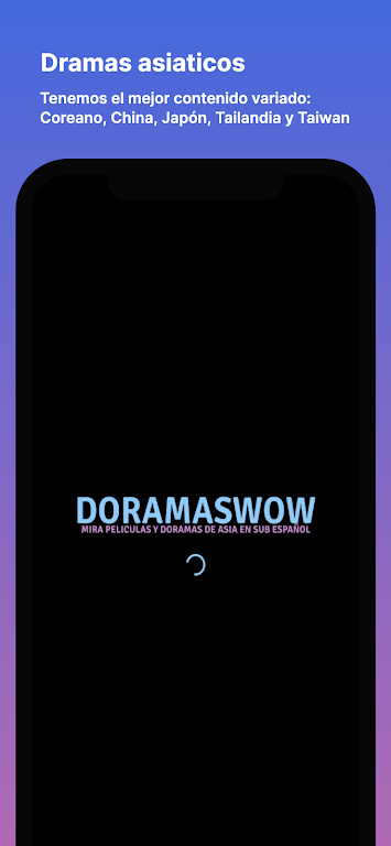 Doramaswow Oficial - doramas Captura de pantalla 3