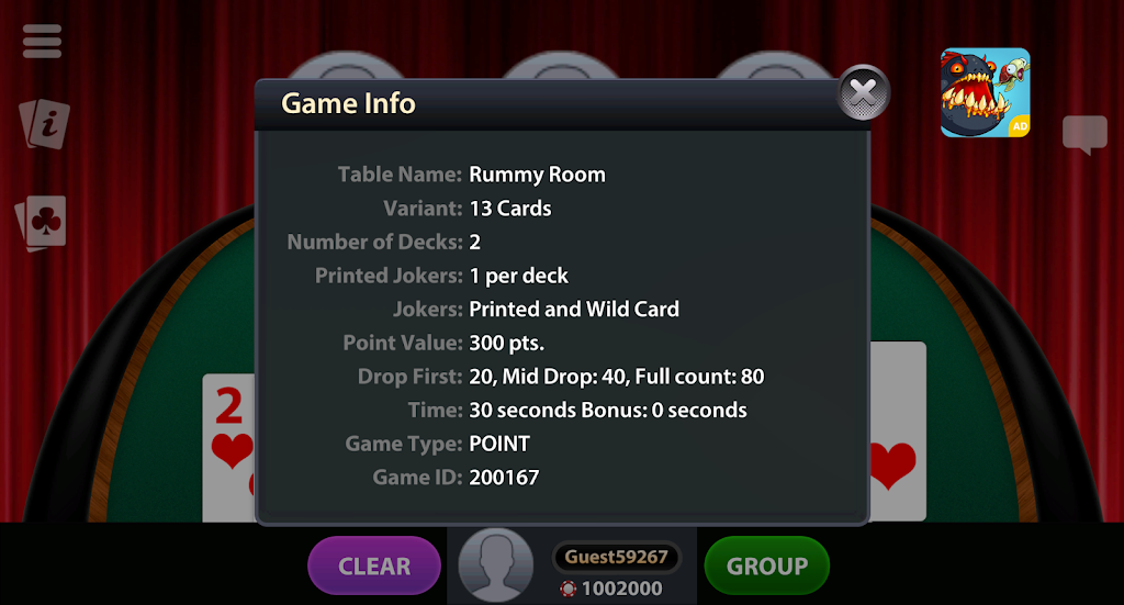 Play Indian Rummy: 13 Cards & Pool Rummy Online Captura de tela 2