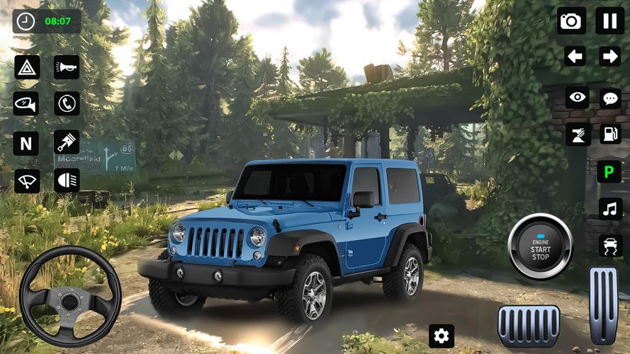 Long Road Trip Car Simulator スクリーンショット 2