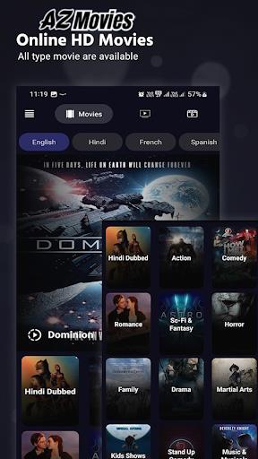 AZmovies: series & movies. Скриншот 1