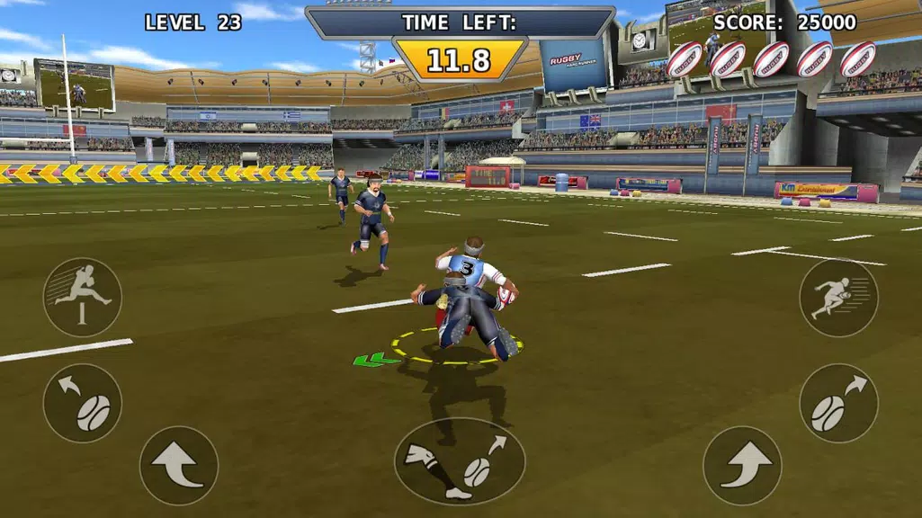 Rugby: Hard Runner スクリーンショット 2