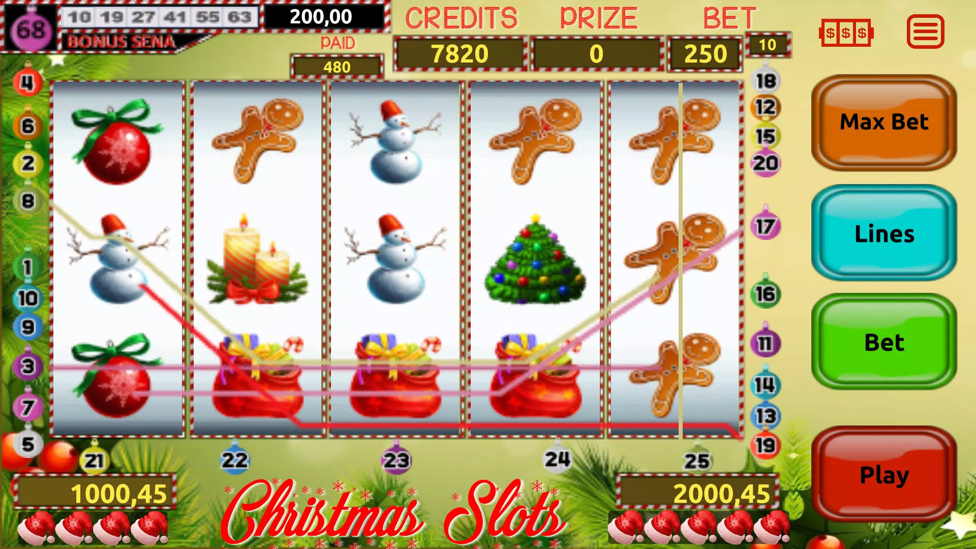 Christmas (Xmas) Slots应用截图第3张
