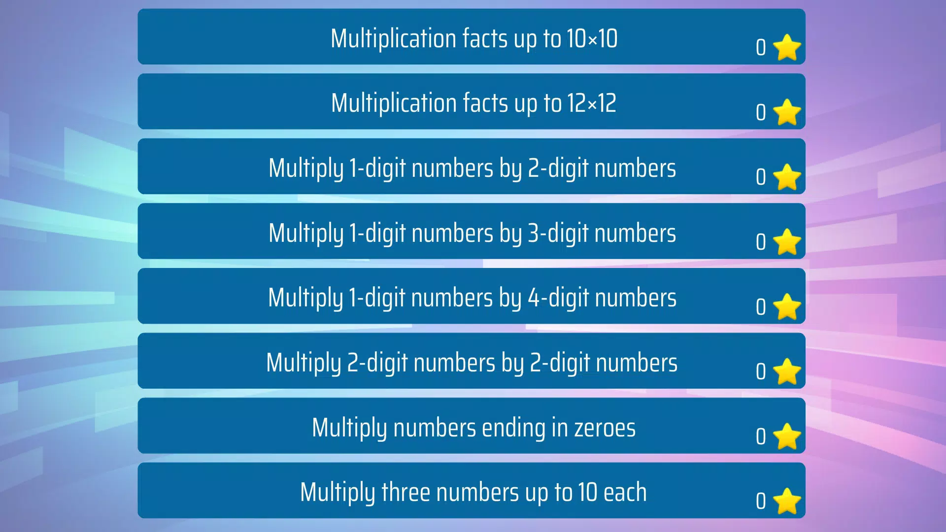 Multiplication 4th grade Math應用截圖第1張