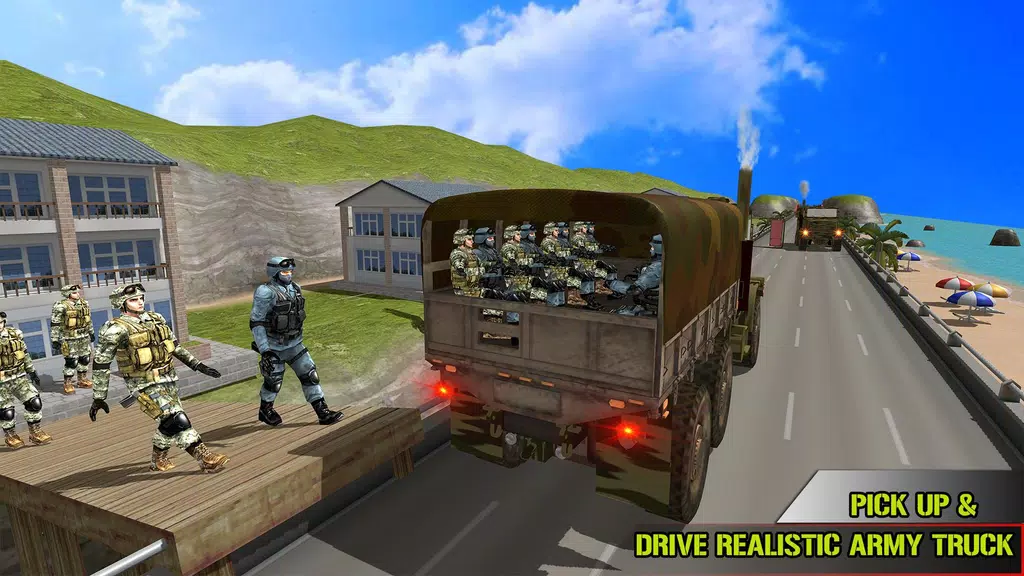 US Army Transporter Truck Game应用截图第1张