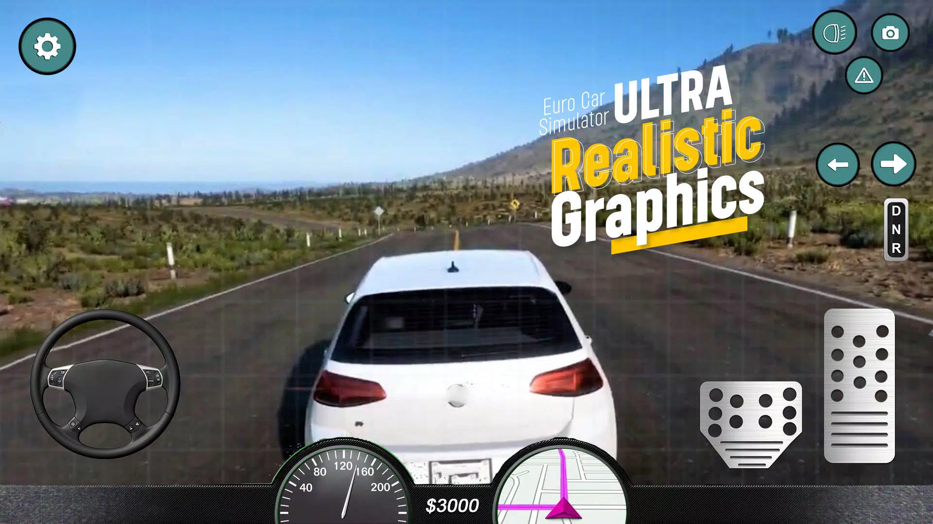 Euro Car Simulator Driving 2 Screenshot 1