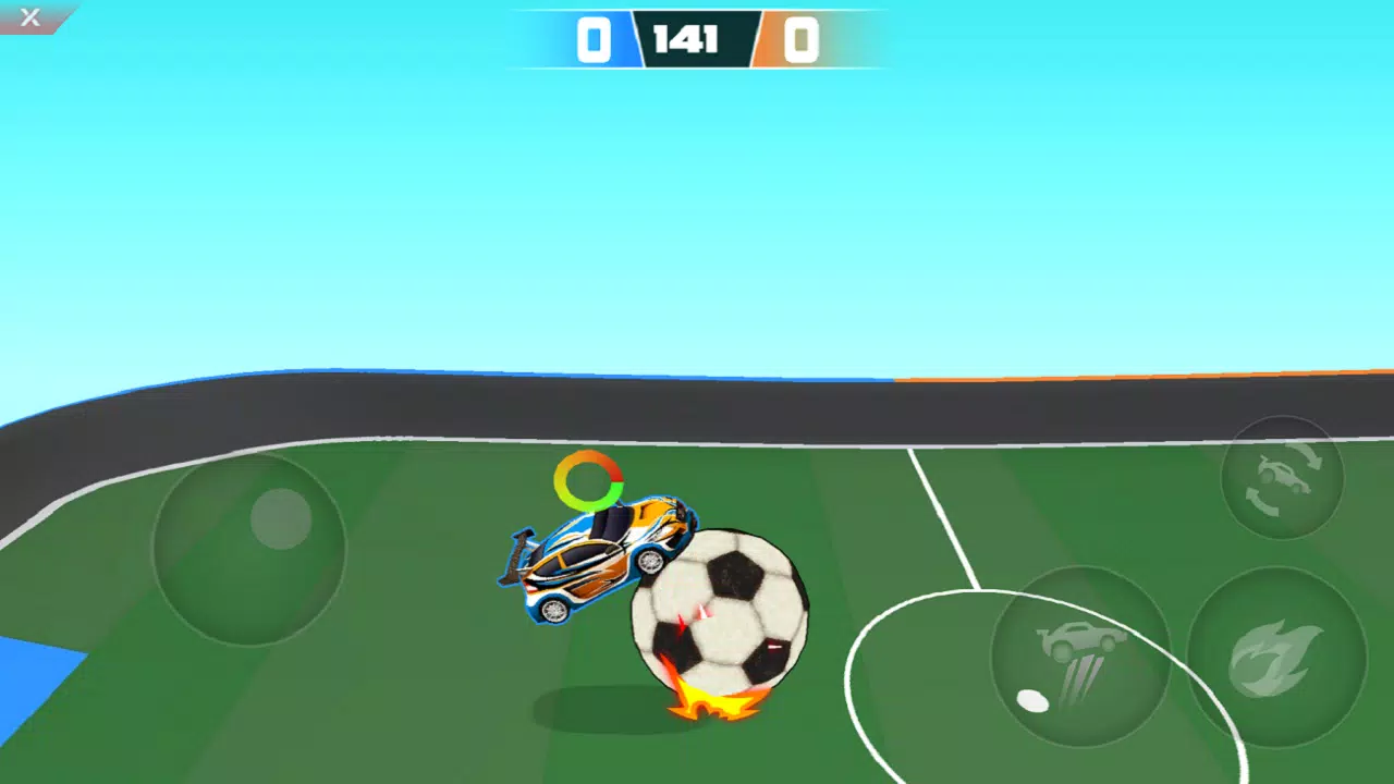 ROCKET CARS SOCCER Captura de pantalla 3