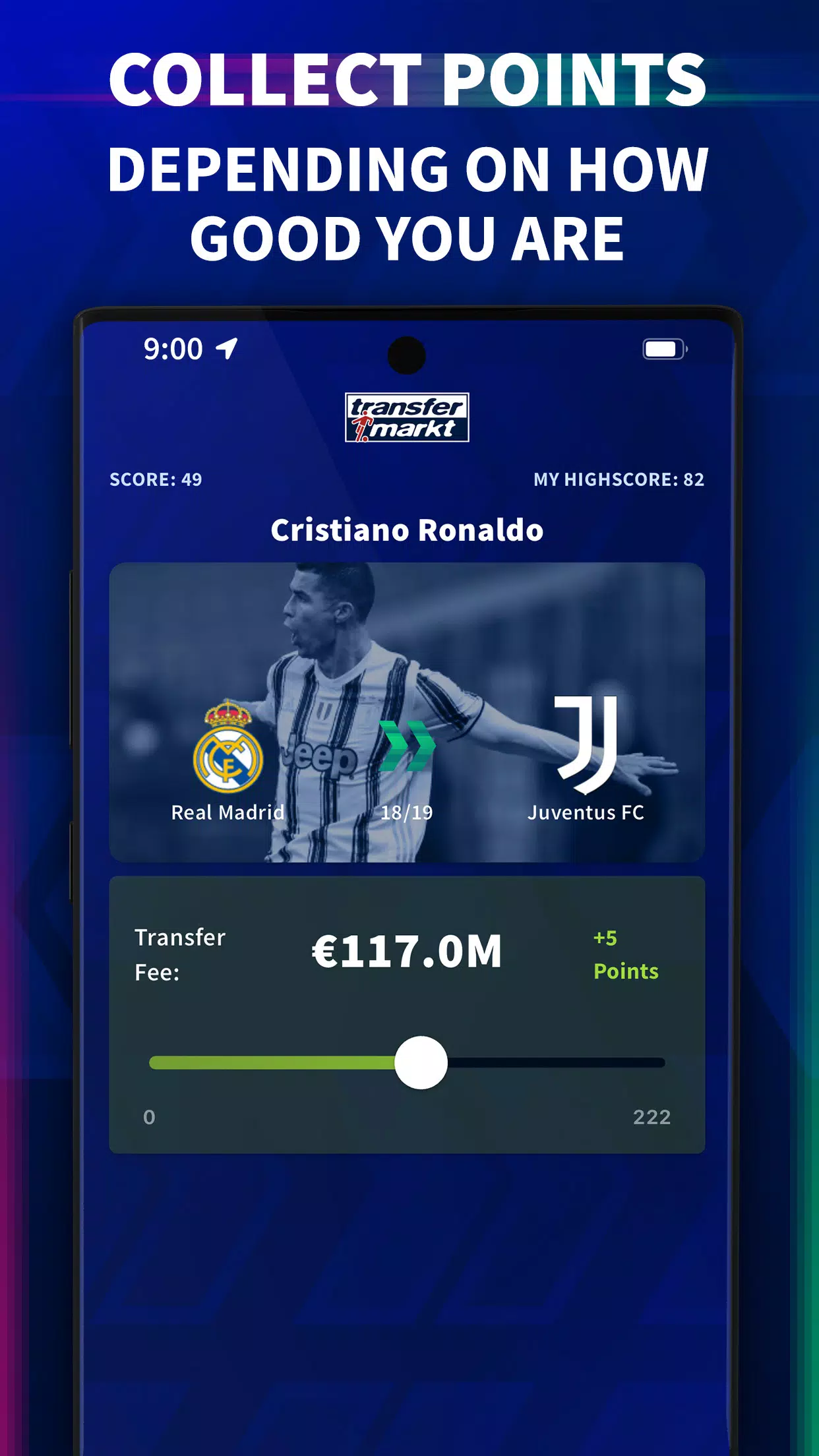 Transfermarkt: Football Quiz Captura de pantalla 3