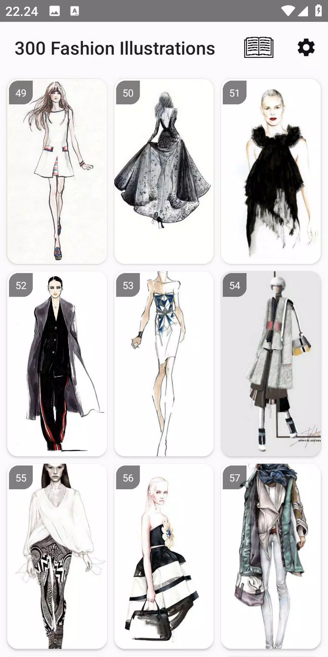 300 Fashion Illustrations Captura de tela 3