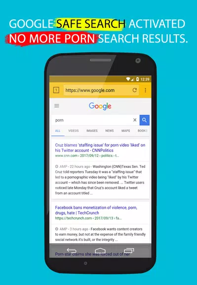 Porn Blocker: Safe Search Captura de pantalla 1