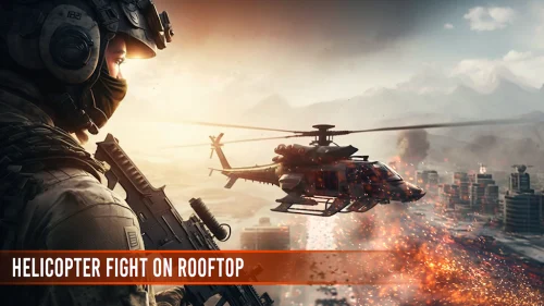 Bio ops : Real Commando 3D FPS Captura de tela 2